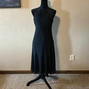 Women’s Halter Dress with Flower Detail